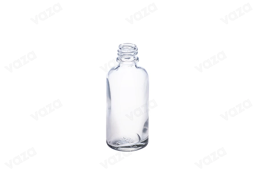 Bottiglietta per singola porzione di olio d'oliva da 50 ml in vetro trasparente Bottiglietta per singola porzione di olio d'oliva da 50 ml in vetro trasparente-dimensioni_immagine