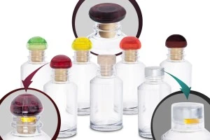 Flacon cylindrique en verre Chiara de 100 ml-7