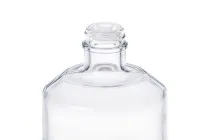 Bottiglia in vetro per profumi cilindrica da 500 ml, con presa per rubinetto (scegliere il rubinetto tra gli accessori)* Bottiglia in vetro per profumi cilindrica da 500 ml, con presa per rubinetto (scegliere il rubinetto tra gli accessori)*