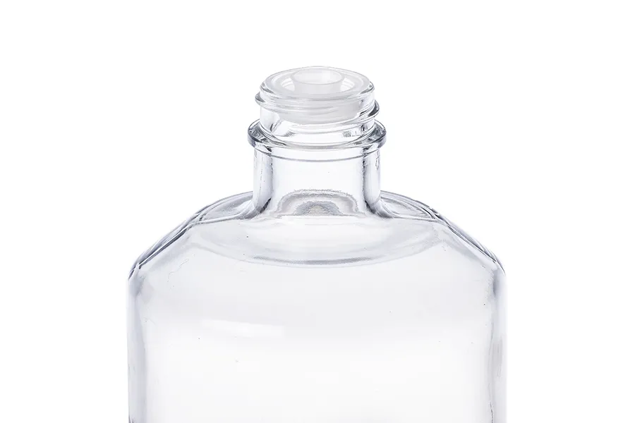 Bottiglia in vetro per profumi cilindrica da 500 ml, con presa per rubinetto (scegliere il rubinetto tra gli accessori)* Bottiglia in vetro per profumi cilindrica da 500 ml, con presa per rubinetto (scegliere il rubinetto tra gli accessori)*