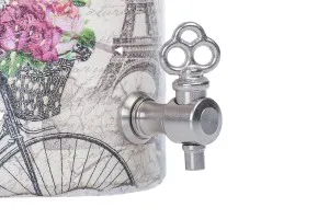 Decoupage perfume bottle with tap 500 ml *-3