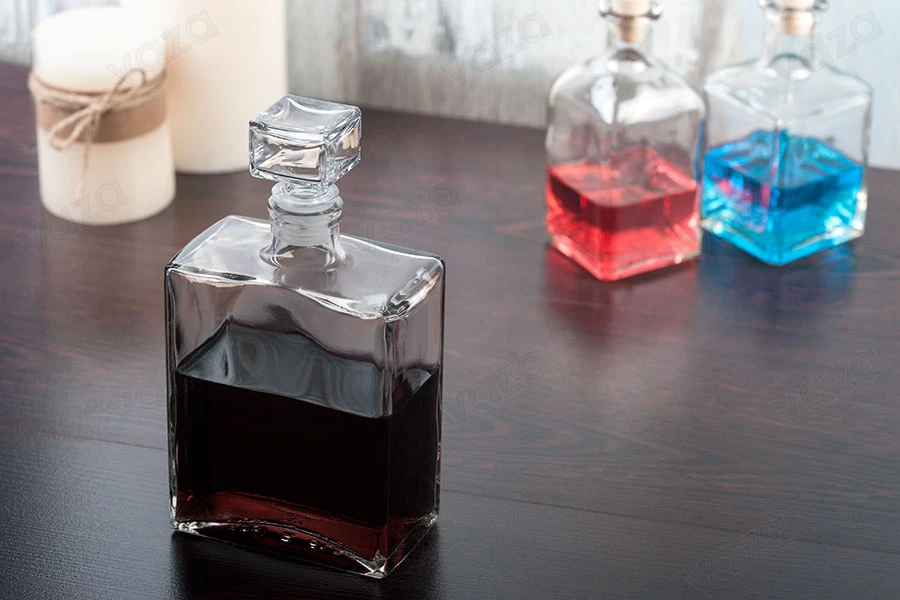 Κομψό μπουκάλι λάδι και ποτά 500ml-εικόνα_διαστάσεις