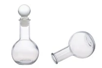 Kugelflasche 100 ml mit Glasverschluss