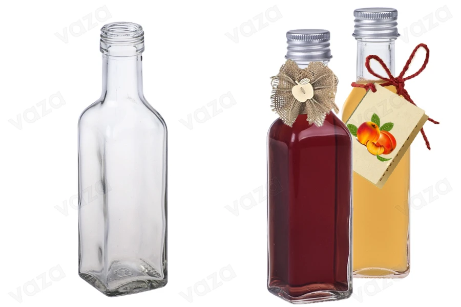 Μπομπονιέρα μπουκαλάκι 100 ml για γάμο και βάπτιση (PP 24) *-εικόνα_προϊοντική