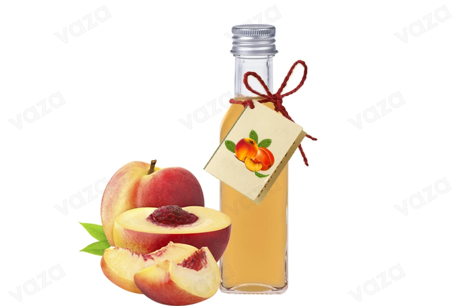 Μπομπονιέρα μπουκαλάκι 100 ml για γάμο και βάπτιση (PP 24) *-