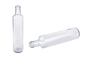 Flasche für Olivenöl und Essig 500ml Dorica transparent (PP 31,5) - 30 Stk-1