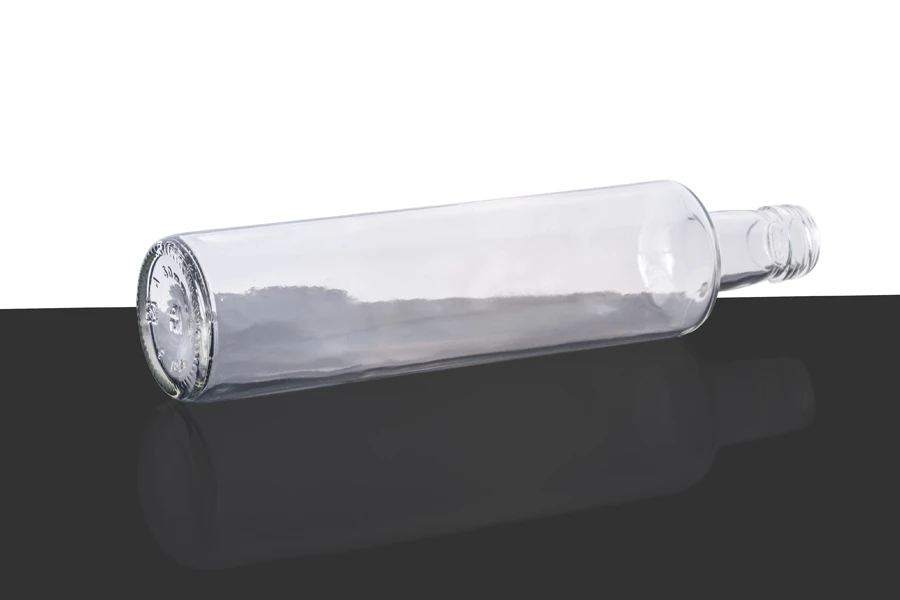 Bouteille pour huile d'olive et vinaigre de 500 ml Dorica transparent (PP 31.5) - 30 pcs