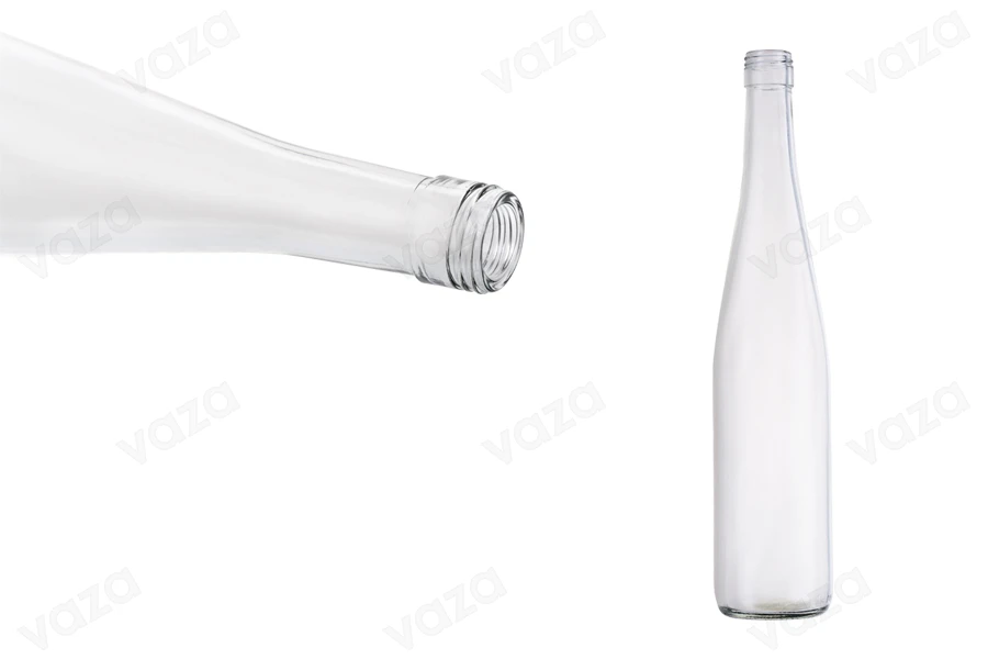 Bottiglia trasparente da 700 ml in PP 31,5 (non accetta tappi di sicurezza)-immagine_prodotto