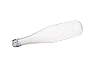 Transparent 700ml glass bottle with PP31.5 finish, not compatible with a child-resistant cap-2