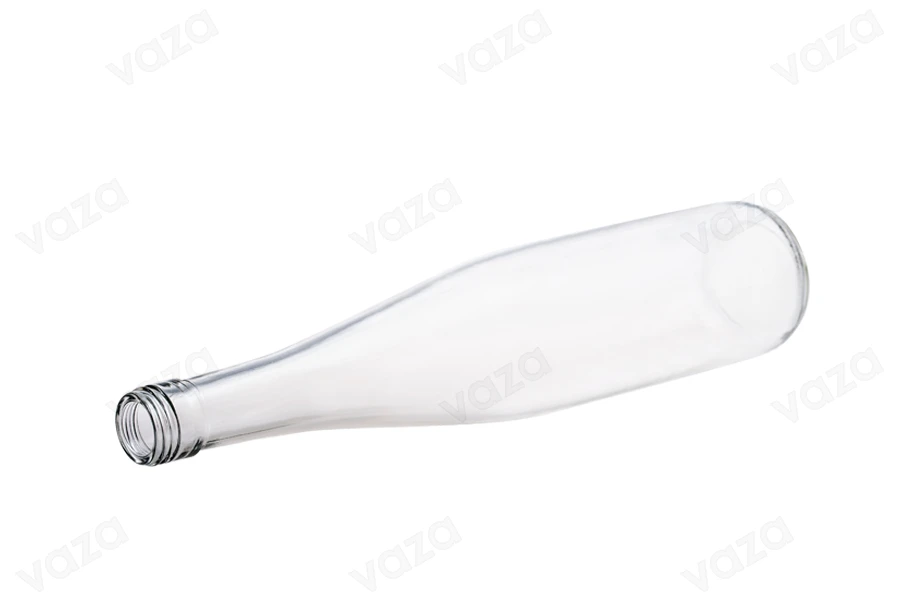 Bottiglia trasparente da 700 ml in PP 31,5 (non accetta tappi di sicurezza)-dimensioni_immagine