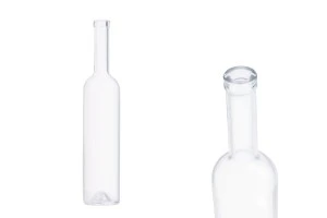 Bouteille de vin en verre transparent leggera de 750 ml-1