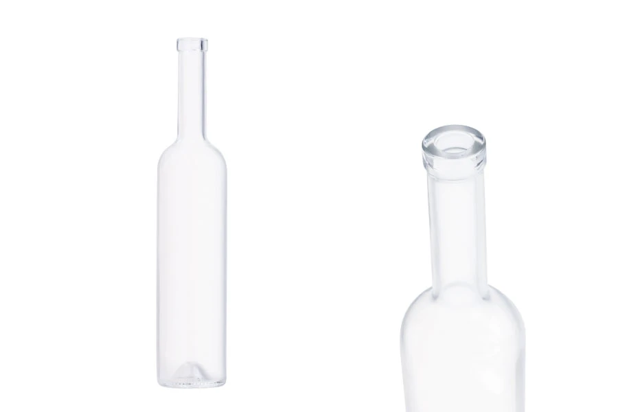 Μπουκάλι για κρασί γυάλινο διάφανο leggera 750 ml Μπουκάλι για κρασί γυάλινο διάφανο leggera 750 ml