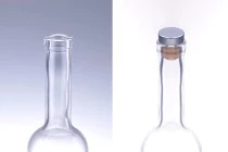 Μπουκάλι για κρασί γυάλινο διάφανο leggera 750 ml Μπουκάλι για κρασί γυάλινο διάφανο leggera 750 ml