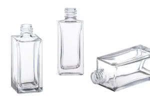 Viereckiges Parfüm Flakon 50ml 6/50 18/415-1