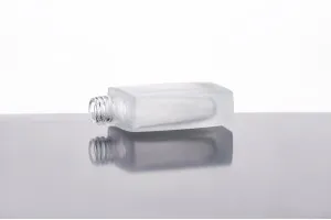 30ml frosted glass perfume bottle with unique design (18/415)-3