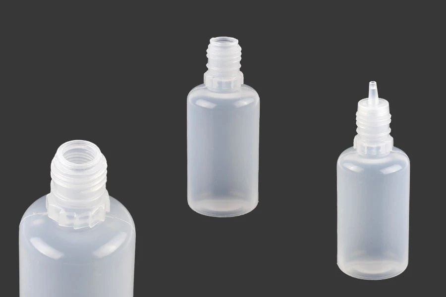 Liquidflaschen 30ml mit schwarzem CRC Verschluss Liquidflaschen 30ml mit schwarzem CRC Verschluss