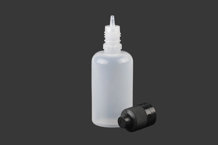 Liquidflaschen 50ml mit schwarzen CRC Verschluss Liquidflaschen 50ml mit schwarzen CRC Verschluss