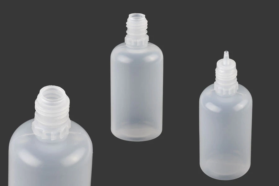 Liquidflaschen 50ml mit schwarzen CRC Verschluss Liquidflaschen 50ml mit schwarzen CRC Verschluss