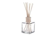 Tappo per bottiglia diffusore di ambiente in legno PP28 color caffè con anello interno in alluminio argentato, con alloggiamento per bastoncini e tappo. Tappo per bottiglia diffusore di ambiente in legno PP28 color caffè con anello interno in alluminio argentato, con alloggiamento per bastoncini e tappo.