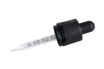 Σταγονομετρητής 20 ml με μύτη, ασφάλεια CRC και διαβάθμιση κατάλληλη και για ηλεκτρονικό τσιγάρο (μαύρο καπάκι-μαύρη πιπίλα ΜΑΤ) - σε ατομική συσκευασία Σταγονομετρητής 20 ml με μύτη, ασφάλεια CRC και διαβάθμιση κατάλληλη και για ηλεκτρονικό τσιγάρο (μαύρο καπάκι-μαύρη πιπίλα ΜΑΤ) - σε ατομική συσκευασία