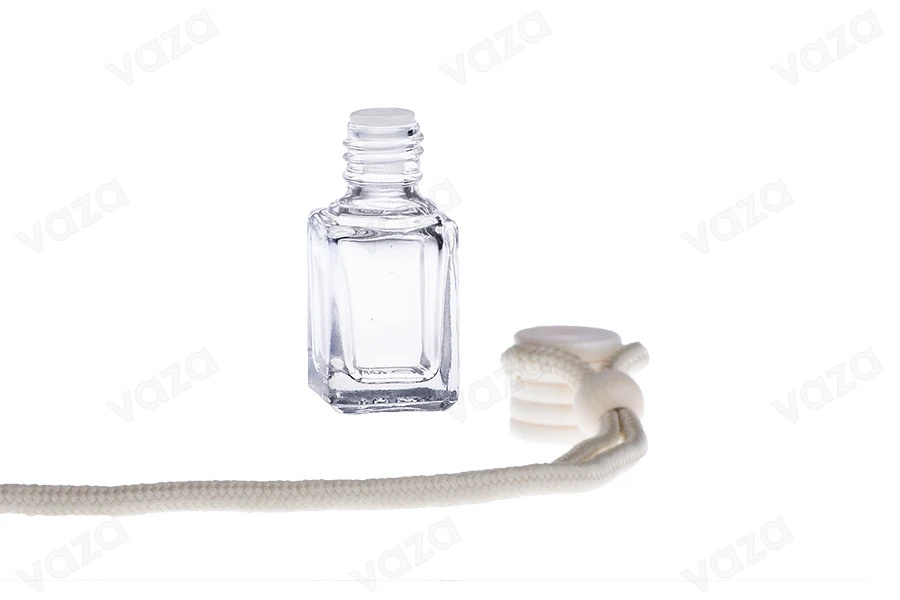 Autoduft-Flasche 4 ml viereckig mit Holzdeckel, in einer Packung mit 25 Stücken Autoduft-Flasche 4 ml viereckig mit Holzdeckel, in einer Packung mit 25 Stücken-bildgruppe