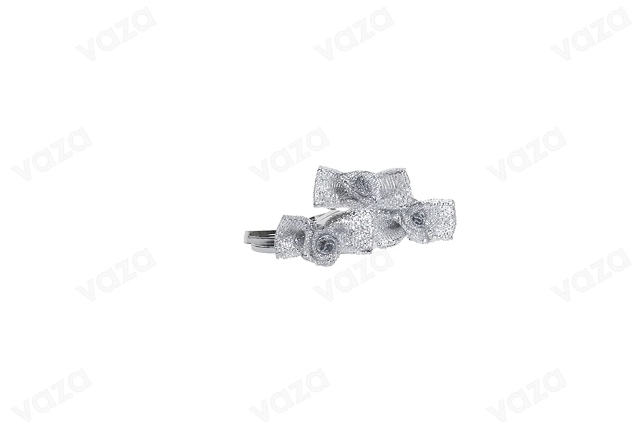 Deko Schleifen 15cm, Draht 15 cm -50 Stücke-