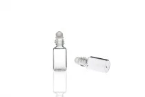 Γυάλινο φιαλίδιο roll-on 5ml σε διάφορα χρώματα