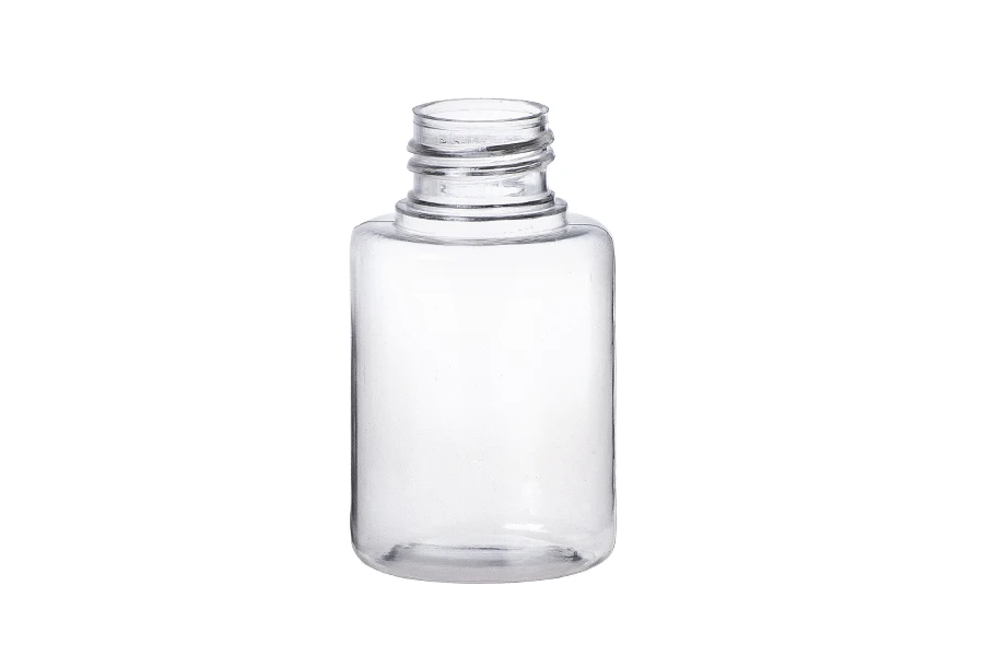 Μπουκαλάκι PET 65 ml διάφανο με στόμιο PP 24