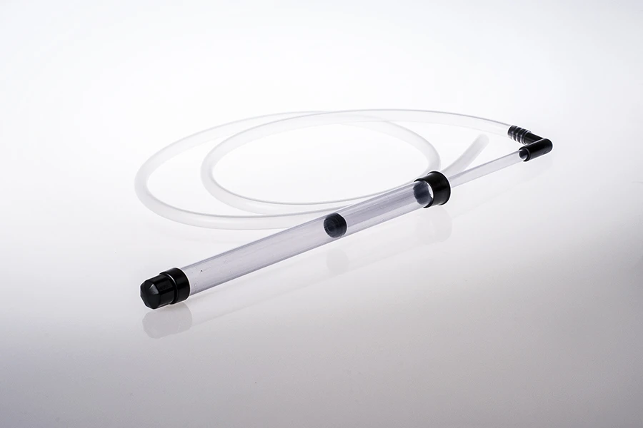 Pompe manuelle pour transvasement liquide - vin, huile, ouzo - 33cm auto-start Pompe manuelle pour transvasement liquide - vin, huile, ouzo - 33cm auto-start