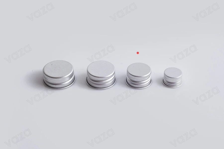 Tappo in alluminio a vite PP24x15 con liner, disponibile in vari colori.-gruppo_immagini
