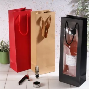 Sacs pour bouteilles de vin