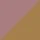 Gold with light purple 