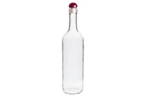 Μπουκάλι για κρασί 750 ml Leggera διάφανο (Φ19)