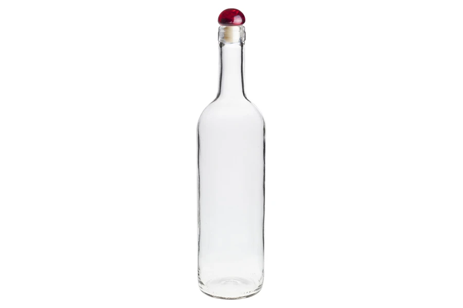 Μπουκάλι για κρασί 750 ml Leggera διάφανο (Φ19)