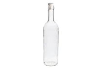 Μπουκάλι για κρασί 750 ml Leggera διάφανο (Φ19)