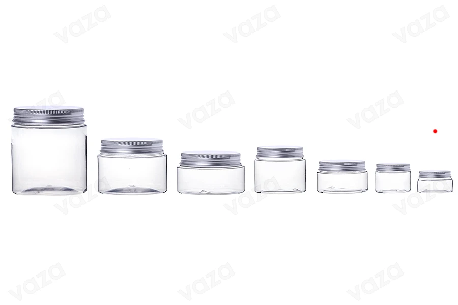 Transparente Pet- Dose 30ml mit Alu- Deckel und innerer Abdichtscheibe Transparente Pet- Dose 30ml mit Alu- Deckel und innerer Abdichtscheibe-bildgruppe