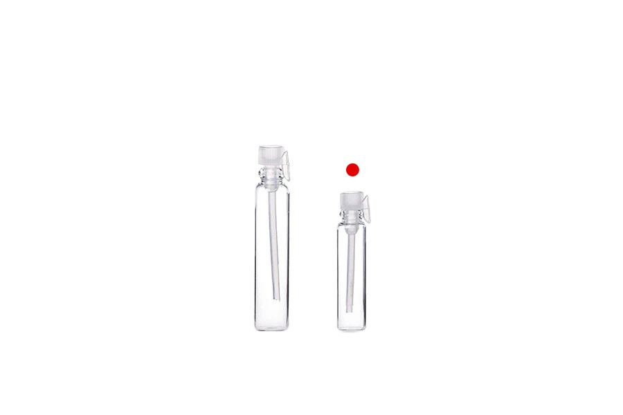 Glass bottle for perfume tester 1 ml - 1000 pcs Glass bottle for perfume tester 1 ml - 1000 pcs