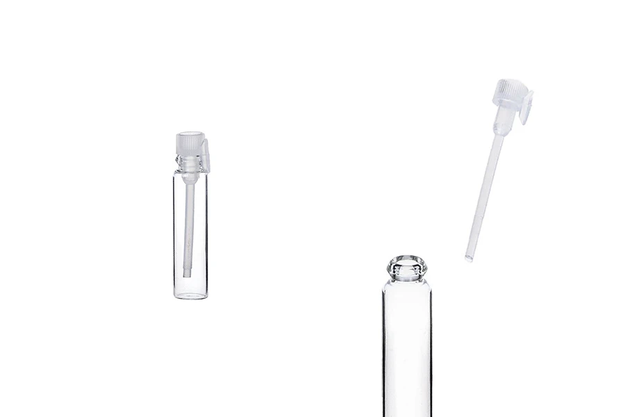 Glass bottle for perfume tester 1 ml - 1000 pcs Glass bottle for perfume tester 1 ml - 1000 pcs