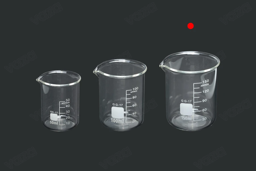150ml graduated cylindrical laboratory glass beaker-image_group