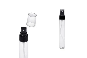 Σωλήνας γυάλινος 50 ml με μαύρο πλαστικό σπρέι για ψεκασμό-1