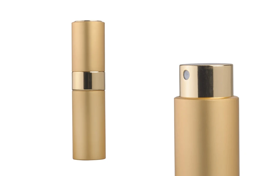 Flacon de parfum en vaporisateur de 8 ml en aluminium de différentes couleurs MAT Flacon de parfum en vaporisateur de 8 ml en aluminium de différentes couleurs MAT
