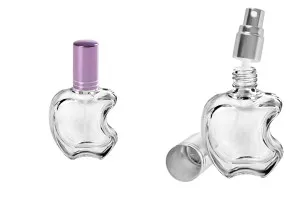 10ml apple shaped glass perfume bottle in many colors-6