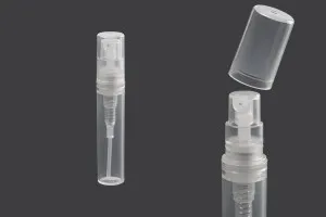 3ml plastic perfume spray sampler bottle with cap-1