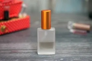 30ml frosted glass perfume bottle with unique design (18/415)-7
