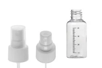 Μπουκαλάκια πλαστικά 35 ml με σπρέι για άρωμα - 12 τμχ Μπουκαλάκια πλαστικά 35 ml με σπρέι για άρωμα - 12 τμχ