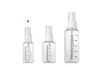 Μπουκαλάκια πλαστικά 35 ml με σπρέι για άρωμα - 12 τμχ Μπουκαλάκια πλαστικά 35 ml με σπρέι για άρωμα - 12 τμχ