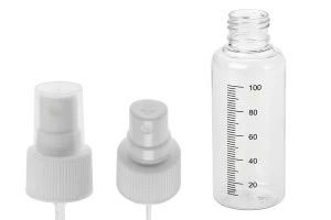 Μπουκαλάκια πλαστικά 100 ml με σπρέι για άρωμα - 12 τμχ-3