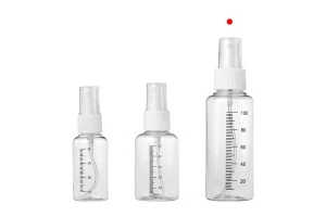 Μπουκαλάκια πλαστικά 100 ml με σπρέι για άρωμα - 12 τμχ-5