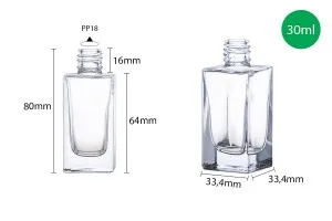 Rechteckige Parfümflasche 30ml (18/415)-2