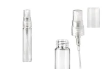 Mini Zerstäuber 5ml aus Glas mit Kunststoffdeckel Mini Zerstäuber 5ml aus Glas mit Kunststoffdeckel